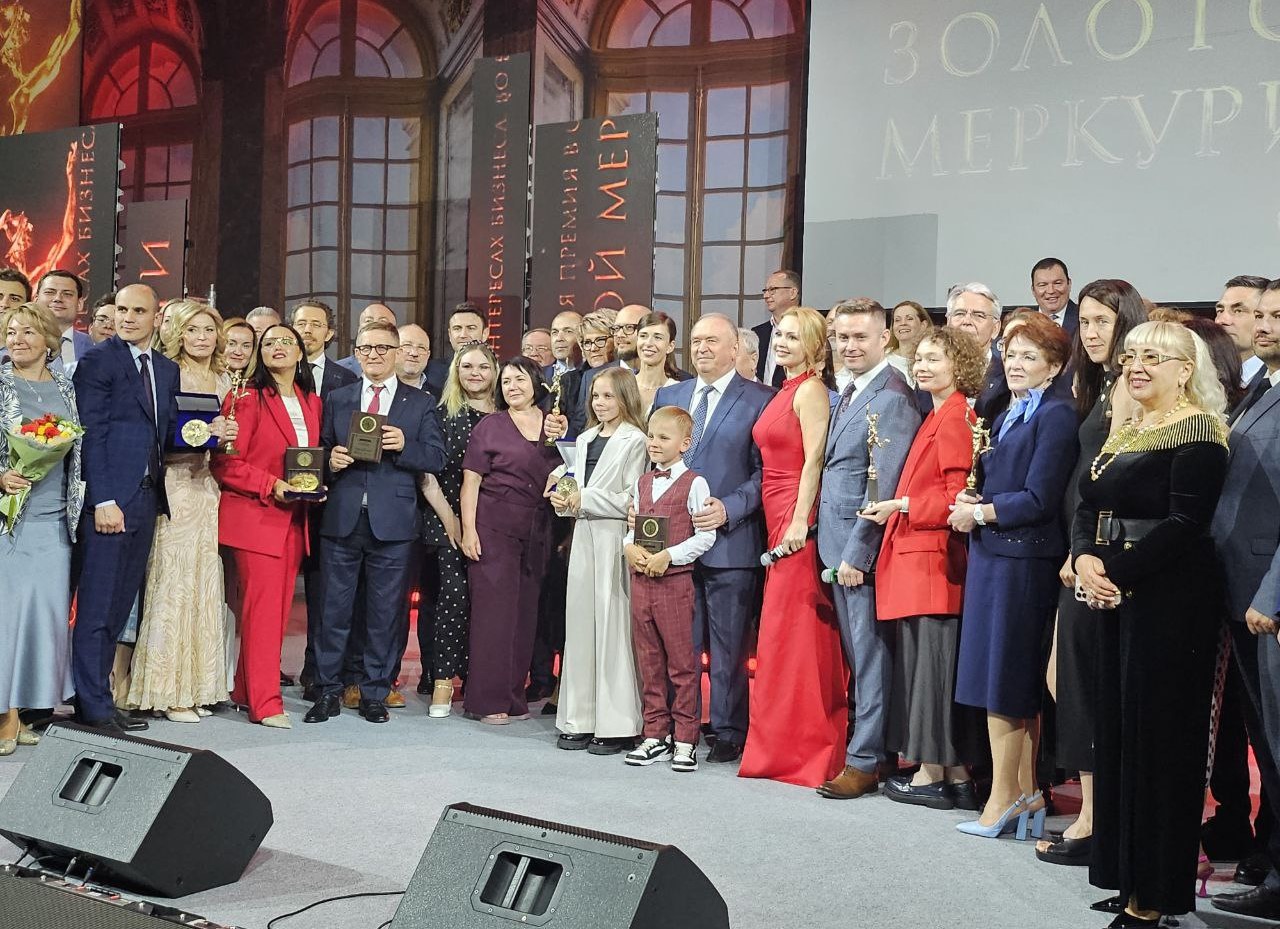 Награждены лауреаты Национальной премии «Золотой Меркурий»